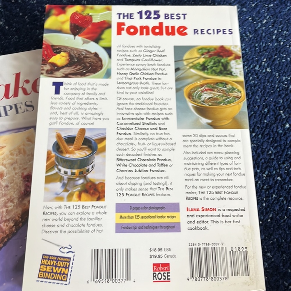 Cookbook NWOT Fondues - Picture 7 of 7